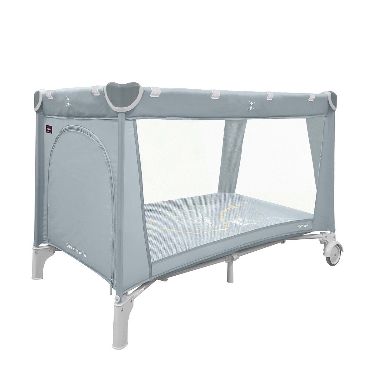 Манеж-кровать Carrello Piccolo CRL-11503/1 Ash Grey