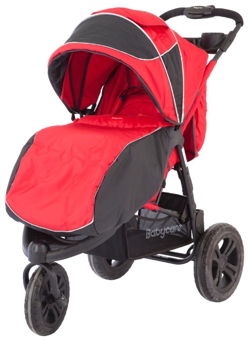 Прогулочная коляска Baby Care Jogger Cruze Красный 17 (Red 17)
