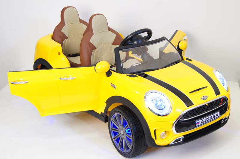 Hollicy Mini Cooper Luxury детский электромобиль в