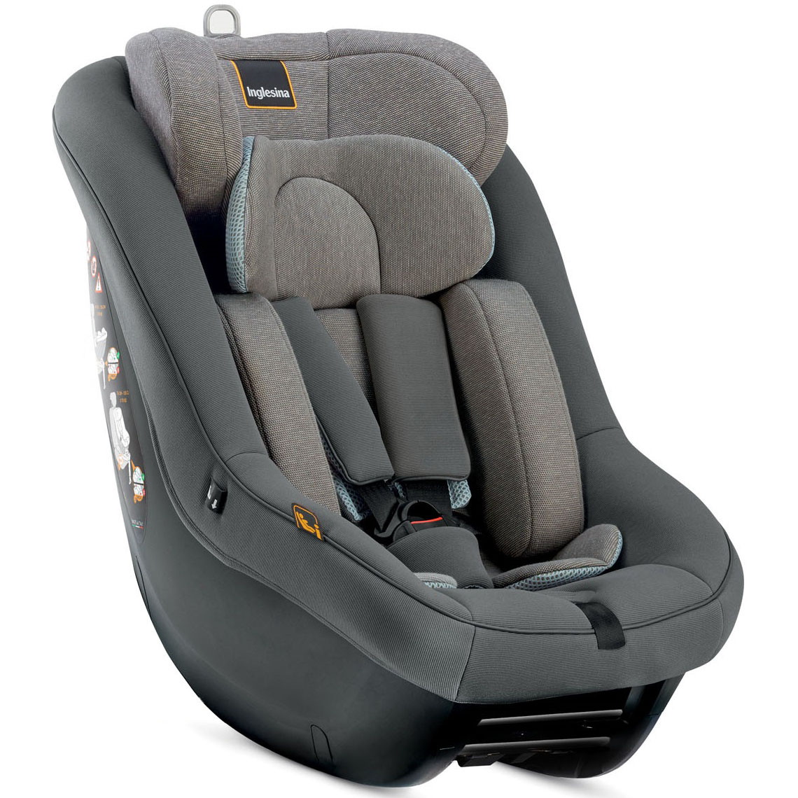 Автокресло Inglesina Darwin Next Stage I-Size Stone Grey AV78R0STG