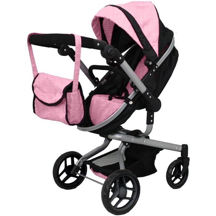 Коляска для кукол Carrello Fortuna 9695 Pink