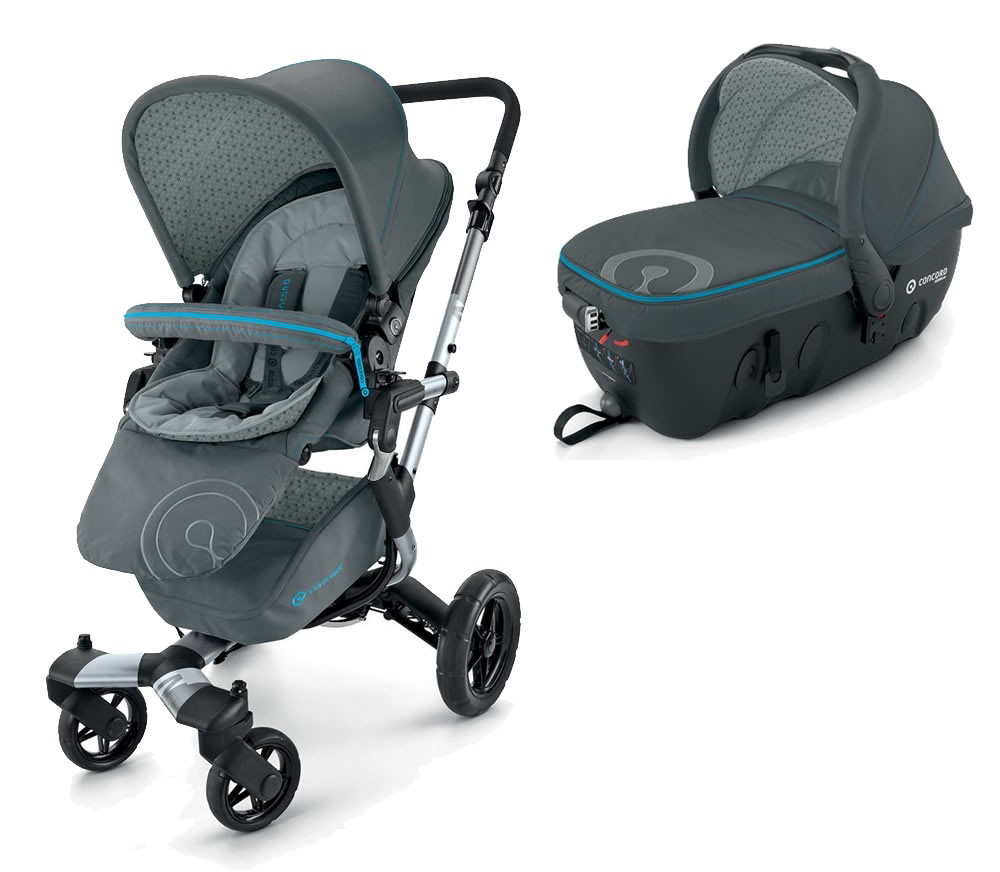 Детская коляска Concord Neo Travel Set 2 в 1 Stone Grey