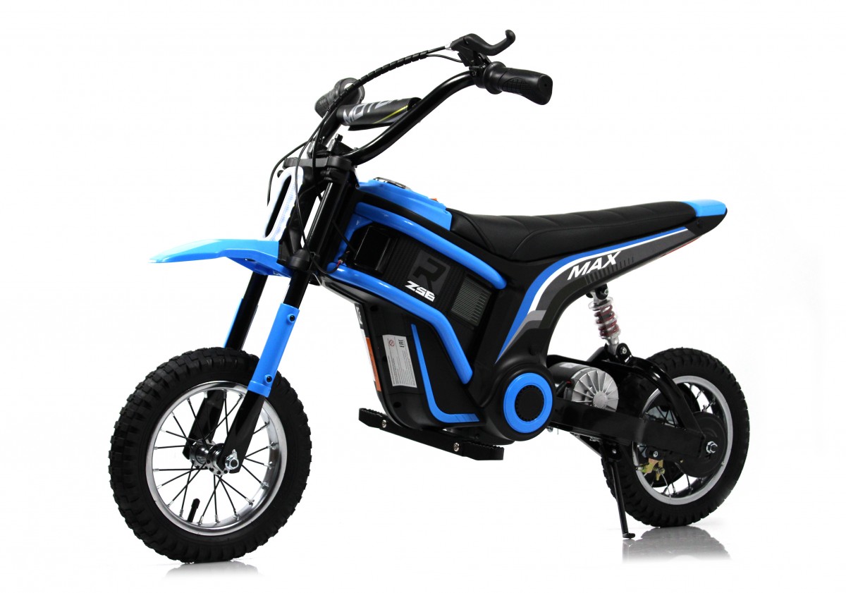 Детский электромотоцикл RiverToys A005AA MOTO синий