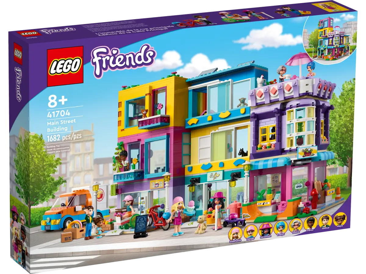 Конструктор LEGO Friends Main Street Building Большой дом на главной улице  41704 - купить в Москве