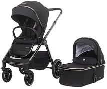 Детская коляска 2 в 1 Ining Baby KR 345 pro black