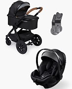 Детская коляска Happy Baby Mommer Pro 3 в 1 Black