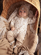 Комбинезон НаследникЪ Выжанова с капюшоном на подкладке НВ7020 капучино 56