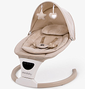 Детские электрокачели AmaroBaby Teddy Swing бежевый