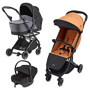 Детская коляска Anex Air-X Travel Cot Cosmo 3 в 1 toffee/black/black