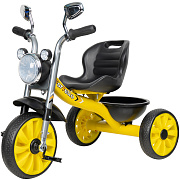 Детский трехколесный велосипед Farfello 123 2024 жёлтый