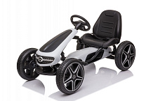 Детский веломобиль RiverToys Mercedes-Benz H333HH белый