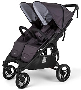 Прогулочная коляска для двойни Valco baby Slim Twin series 2 Signature grey