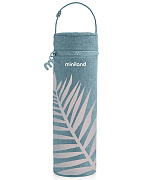 Термосумка для бутылочек Miniland Terra 500 мл бирюзовый/пальмы