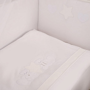Комплект постельного белья Lepre Bella 3 предмета белый