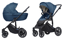 Детская коляска 2 в 1 Ining Baby KR 340 blue