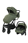 Детская коляска 3 в 1 Ining Baby KR350 green