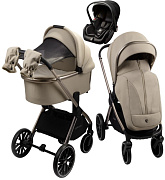 Детская коляска AmaroBaby Genius 3 в 1 бежевый