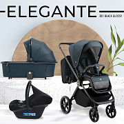 Детская коляска Sweet Baby Elegante 3 в 1 GL Blue