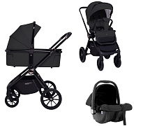 Детская коляска Sweet Baby Vento 3 в 1 Black