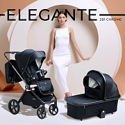 Детская коляска Sweet Baby Elegante 2 в 1 Chrome Black