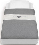 Комплект постельного белья для колыбели Cam Cullami 153 тёмный серый