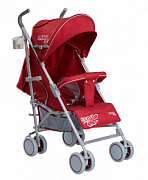 Детская коляска трость Liko Baby BT-109 City Style красный eco