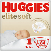 Подгузники Huggies Elite Soft (3-5 кг) 84 шт