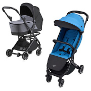 Детская коляска Anex Air-X Travel Cot 2 в 1 blue/black Ax-08/L/Ax-C-01