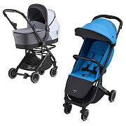 Детская коляска Anex Air-X Travel Cot 2 в 1 blue/gray