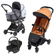 Детская коляска Anex Air-X Travel Cot Cosmo 3 в 1 toffee/gray/black