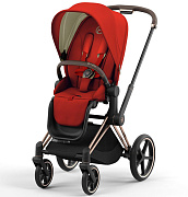 Прогулочная коляска Cybex Priam IV Rosegold Autumn Gold