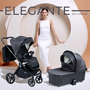 Детская коляска Sweet Baby Elegante 2 в 1 Chrome Grey