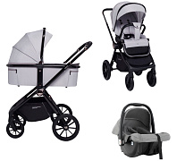 Детская коляска Sweet Baby Vento 3 в 1 Grey