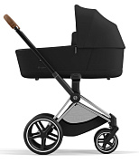 Коляска для новорожденных Cybex Priam IV Chrome Brown Stardust Black Plus