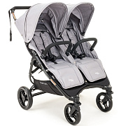 Прогулочная коляска для двойни Valco baby Snap Duo Cool Grey