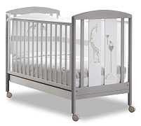 Детская кроватка Pali Savana белый/серый