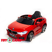 Детский электромобиль Toyland BMW 6 GT Красный краска