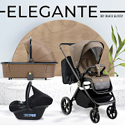 Детская коляска Sweet Baby Elegante 3 в 1 GL Brown