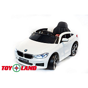 Детский электромобиль Toyland BMW 6 GT Белый