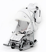 Детские санки-коляска Pikate Arctic белый
