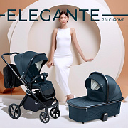 Детская коляска Sweet Baby Elegante 2 в 1 Chrome Blue