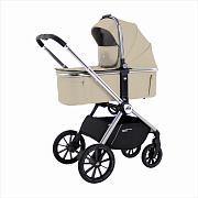 Детская коляска Sweet Baby Vento Silver 3 в 1 Silver Beige